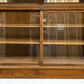 Antique Oak Apothecary Cabinet, Glass Display Case, Tall Store Fixture, Pharmacy