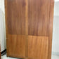 Antique Oak Apothecary Cabinet, Glass Display Case, Tall Store Fixture, Pharmacy