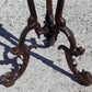 Plant stand - Cast Iron Plant Stand, Inside Outside Victorian Style Occasional End Table by The Old Grainery (32 inch tall...