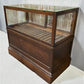 Display Case - Oak Cigar Humidor, Vintage Display Case Cabinet, Glass Store Counter, Showcase by The Old Grainery (country...