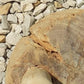 Handmade Rustic Log Stool, 3 Leg Wood Side Table Plant Stand A