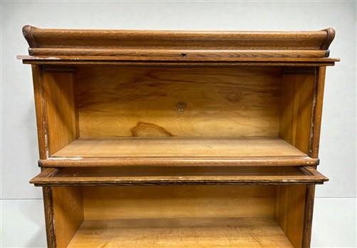 Cabinet - Macey Barrister Bookcase, Vintage Lawyer Cabinet,4 Stack Sliding Door Bookcase A by The Old Grainery (Barrister,...