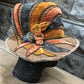Sun hat - Gage Brothers Womens Sun Hat, Vintage Velvet Embellished Woven Gage Millinery by The Old Grainery (chicage, dres...