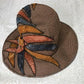 Sun hat - Gage Brothers Womens Sun Hat, Vintage Velvet Embellished Woven Gage Millinery by The Old Grainery (chicage, dres...