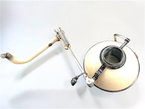 Pelton E&O Dental Exam Operating Light Vintage w/ Adjustable Arm, Steampunk