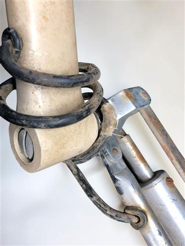 Pelton E&O Dental Exam Operating Light Vintage w/ Adjustable Arm, Steampunk