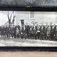 1920s Sciota IL Christian Church Photo, Antique Yardlong Panorama A