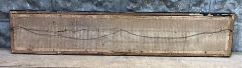 1920s Sciota IL Christian Church Photo, Antique Yardlong Panorama A