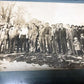 1925 Sciota IL Christian Church Historical Winter Photo, Antique Framed Photo C