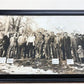 Antique photograph - 1920s Sciota IL Christian Church Names Historical Photo, Antique Framed Photo D by The Old Grainery (...