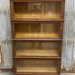Cabinet - Macey Barrister Bookcase, Vintage Lawyer Cabinet,4 Stack Sliding Door Bookcase B by The Old Grainery (Barrister,...