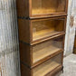 Cabinet - Macey Barrister Bookcase, Vintage Lawyer Cabinet,4 Stack Sliding Door Bookcase B by The Old Grainery (Barrister,...