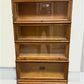 Cabinet - Macey Barrister Bookcase, Vintage Lawyer Cabinet,4 Stack Sliding Door Bookcase D by The Old Grainery (Barrister,...