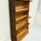 Cabinet - Macey Barrister Bookcase, Vintage Lawyer Cabinet,4 Stack Sliding Door Bookcase D by The Old Grainery (Barrister,...