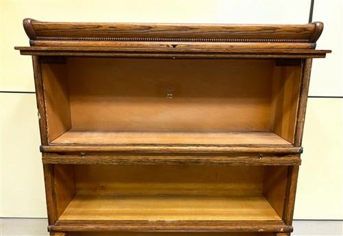 Cabinet - Macey Barrister Bookcase, Vintage Lawyer Cabinet,4 Stack Sliding Door Bookcase D by The Old Grainery (Barrister,...