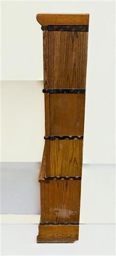 Cabinet - Macey Barrister Bookcase, Vintage Lawyer Cabinet,4 Stack Sliding Door Bookcase D by The Old Grainery (Barrister,...