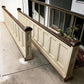 Communion Rail - Pair Church Communion Railings, Vintage 12' Wood Altar Rails, Church Fixture by The Old Grainery (altar r...