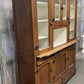 Vintage Cabinet - Hoosier Cabinet, Vintage Kitchen Cupboard, Crackle Finish, China Cabinet, A by The Old Grainery (buffet,...
