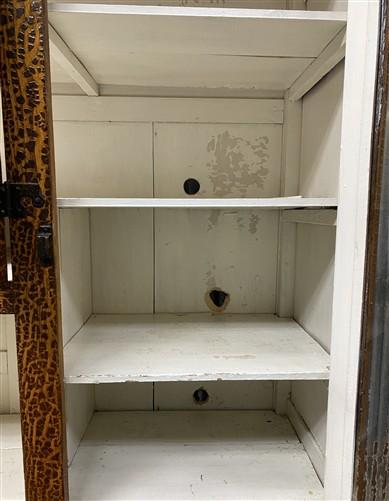 Vintage Cabinet - Hoosier Cabinet, Vintage Kitchen Cupboard, Crackle Finish, China Cabinet, A by The Old Grainery (buffet,...