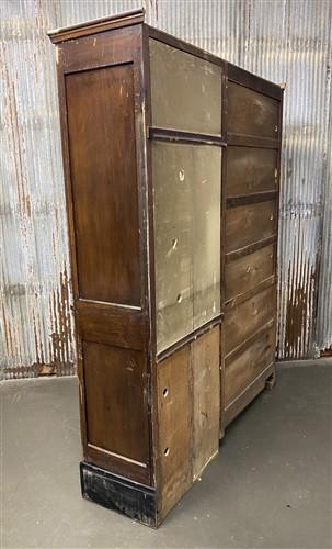 Vintage Cabinet - Hoosier Cabinet, Vintage Kitchen Cupboard, Crackle Finish, China Cabinet, A by The Old Grainery (buffet,...