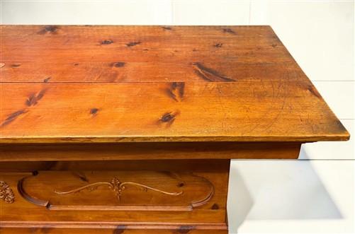 Store Counter - 7'8" Store Counter, Vintage Kitchen Island, Display Table, Tavern Bar Mercantile by The Old Grainery (Bar,...
