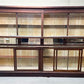 12' Retail Store Display Cabinet, Vintage Backbar, Bookcase, Display Case, E