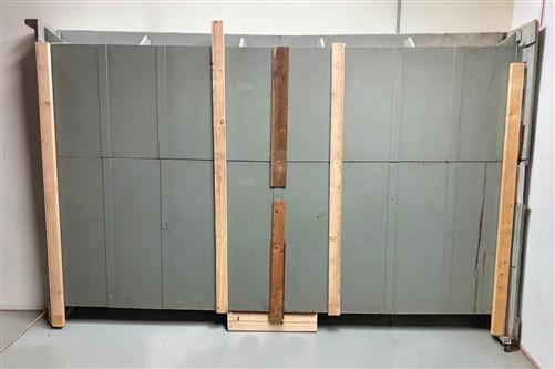 12' Retail Store Display Cabinet, Vintage Backbar, Bookcase, Display Case, E