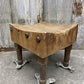 Butcher Block - Vintage Butcher Block Table Countertop, Butcher Block Island, Kitchen Table, C by The Old Grainery (butche...