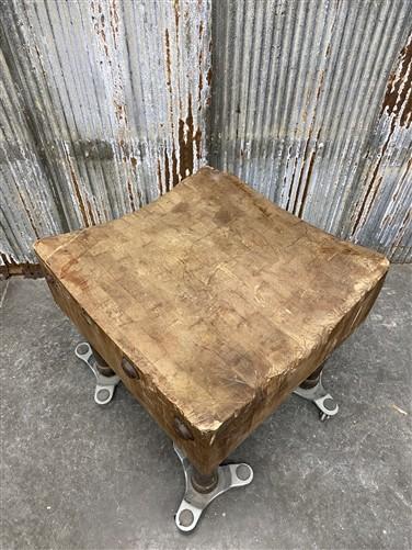 Butcher Block - Vintage Butcher Block Table Countertop, Butcher Block Island, Kitchen Table, C by The Old Grainery (butche...