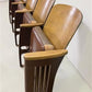 Theater Seats - 4 Padded Folding Theater Seats, Auditorium Theater Seat, Entryway Bench, A53 by The Old Grainery (auditori...