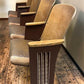 Theater Seats - 4 Padded Folding Theater Seats, Auditorium Theater Seat, Entryway Bench, A54 by The Old Grainery (auditori...