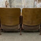 Theater Seats - 4 Padded Folding Theater Seats, Auditorium Theater Seat, Entryway Bench, A55 by The Old Grainery (auditori...