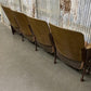 Theater Seats - 4 Padded Folding Theater Seats, Auditorium Theater Seat, Entryway Bench, A55 by The Old Grainery (auditori...