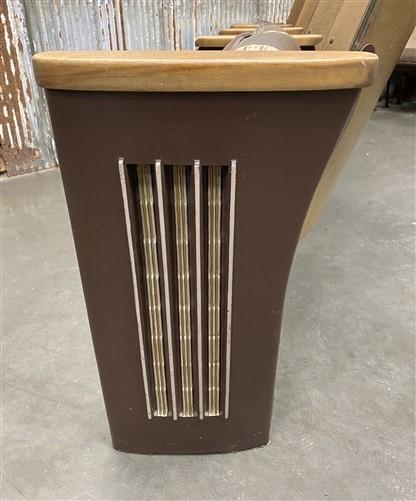 Theater Seats - 4 Padded Folding Theater Seats, Auditorium Theater Seat, Entryway Bench, A55 by The Old Grainery (auditori...