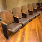 5 Padded Folding Theater Seats, Auditorium Theatre Seat, Entryway Bench D4
