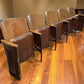 5 Padded Folding Theater Seats, Auditorium Theatre Seat, Entryway Bench D4