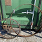 Home & Living > Outdoor & Gardening - 5 Cast Iron Implement Wheels, Wagon Wheel, Tractor Steel Rims, Industrial Age H by T...