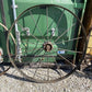 Home & Living > Outdoor & Gardening - 5 Cast Iron Implement Wheels, Wagon Wheel, Tractor Steel Rims, Industrial Age H by T...