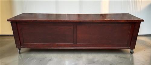 Store Counter - Vintage 10' Store Counter Display Table, Industrial General Store Cabinet, A by The Old Grainery (Bar, cou...