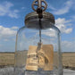 Butter churn - Dazey No 60 Hand Crank Butter Churn, Vintage Tabletop Glass Churn Wood Paddle by The Old Grainery (15 in, B...