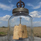 Butter churn - Dazey No 60 Hand Crank Butter Churn, Vintage Tabletop Glass Churn Wood Paddle by The Old Grainery (15 in, B...