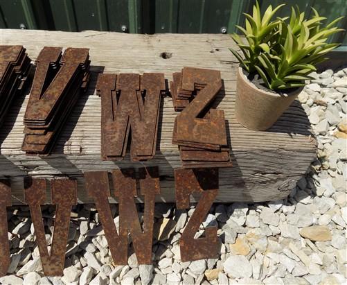 Metal letters - Metal Letters Playbill Font, 6 Inch Rustic Western Barn Art Craft Sign Letters B by The Old Grainery (6 in...
