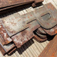 Metal letters - Metal Letters Playbill Font, 6 Inch Rustic Western Barn Art Craft Sign Letters B by The Old Grainery (6 in...