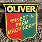 Sign - Oliver Farm Machinery Sign, Metal Porcelain Advertising Sign, Machinery Sign A by The Old Grainery (advertising, Ag...