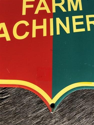 Sign - Oliver Farm Machinery Sign, Metal Porcelain Advertising Sign, Machinery Sign A by The Old Grainery (advertising, Ag...