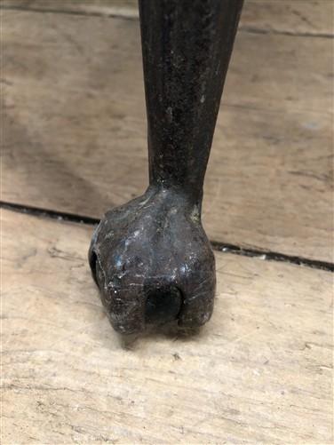 Swivel Wood Piano Organ Stool, Glass Claw Feet, Vintage Organ Bar Bench Old O