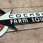 Signs - Cockshutt Farm Equipment Sign Porcelain Metal Advertising, Brantford Canada A by The Old Grainery (advertising, ad...