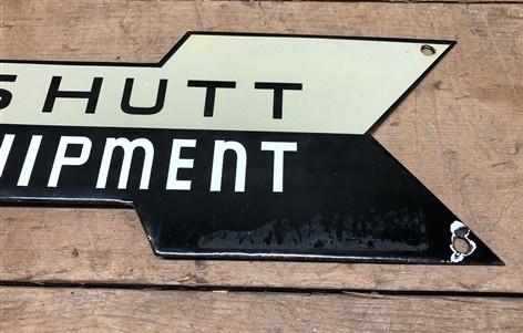 Signs - Cockshutt Farm Equipment Sign Porcelain Metal Advertising, Brantford Canada A by The Old Grainery (advertising, ad...