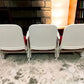 Theater Seats - 3 Theater Seats, Vintage Red Upholstered Tip-Up Cinema Auditorium Seating, A5 by The Old Grainery (auditor...