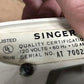 1970s Singer Sewing Machine Model 717 w/ Manual, Foot Pedal, Vintage Sewing